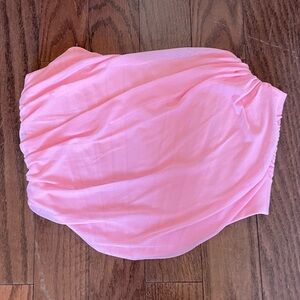 Pink crop top